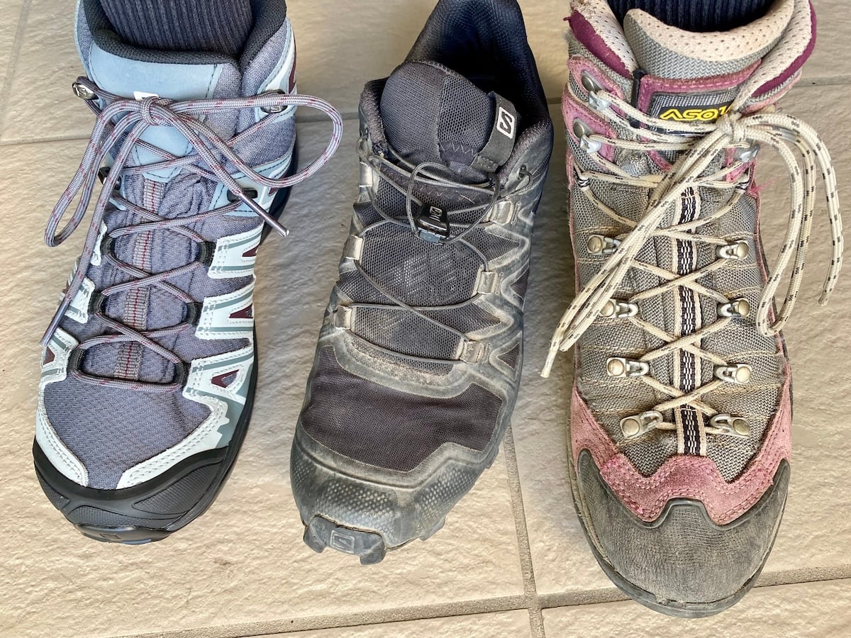 hiking boot height comparison chart leggings low mid high top